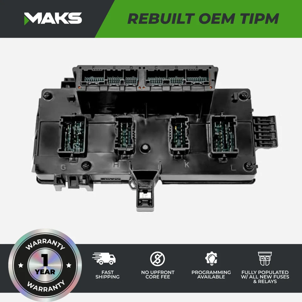 Dodge RAM 2500 2007 4X4 diésel OEM reconstruido Tipm 04692115 *¡programación incluida! Foto 3 de 4