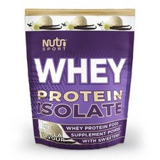 Nutri Sport Whey Protein Isolate 1kg - Vanilla 25.99 per kilo