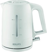 Krups BW2441 Wasserkocher Pro Aroma | 1,6 L FassungsvermöGen | 2.400 W, Weiß