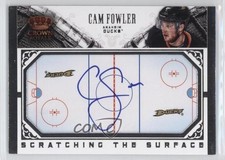 2013-14 Panini Crown Royale Scratching the Surface Cam Fowler #SC-CF Auto t3w