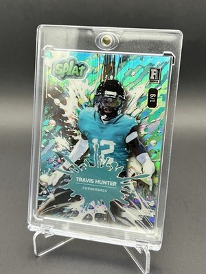 Travis Hunter Football Rookie Splat Sport Trading Card 1/9 Lim. Auflage SSP
