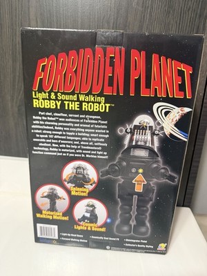 Forbidden Planet Robby The Robot Figure with Light & Walking Sound