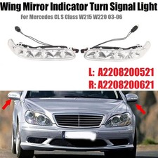 Aussenspiegel Blinker LED Links & Rechts Für Mercedes-Benz S-Klasse W220 C215--