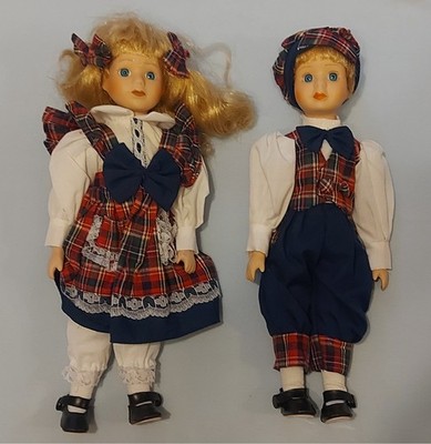 Porzellan Puppen ''Harry & Sally''