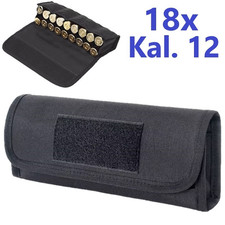 Taktisches Patronenetui 18x Kal. 12 Molle-System; Patronenhalter Munitionstasche
