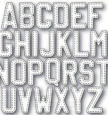 Metal Cutting Dies Alphabet Die Letters Card Stencil Card Making Scrapbooking 