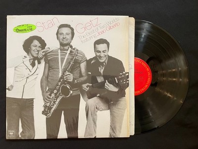 Stan Getz ''The Best of Two Worlds'' LP Feat. Joao Gilberto 1976 Columbia VG+
