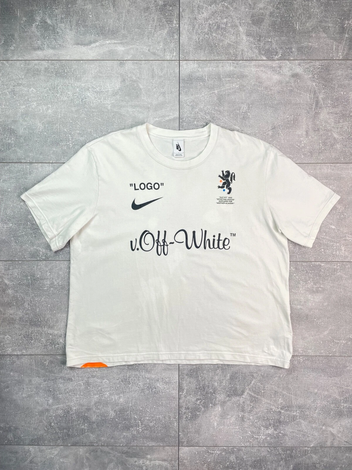 OFF WHITE X NIKE T shirt Off White x Nike Mercurial NRG