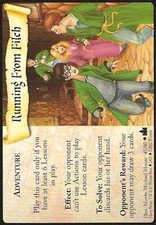 Harry Potter TCG Running from Filch - Adventures at Hogwarts #45/80