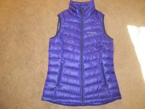 purple columbia vest