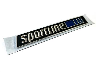 Mercedes-Benz original Schriftzug Typo '' Sportline '' selbstklebend - A2018171320