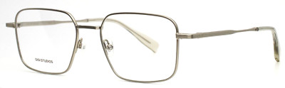 GIGI STUDIOS Rabat 6920/7 Silver Unisex Rectangle Eyeglasses 52-18-145 B:40