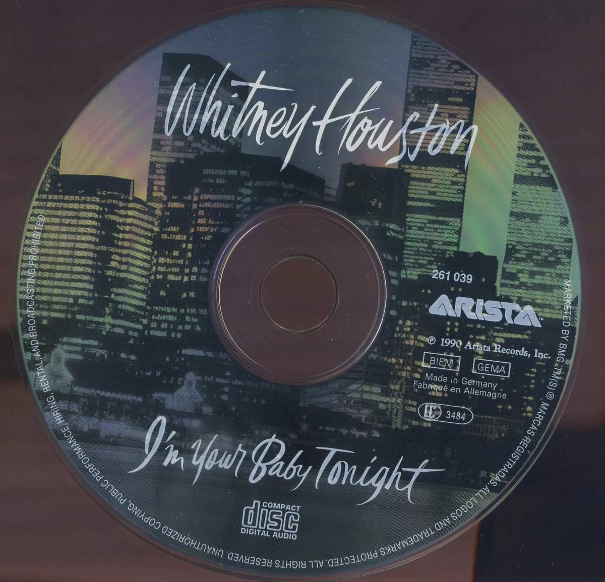Whitney Houston: I´m your baby tonight