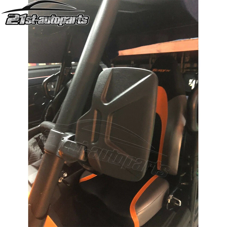 Espejo retrovisor lateral para Arctic Cat Wildcat Trail Prowler HD UTV + asas de agarre Foto 2 de 4