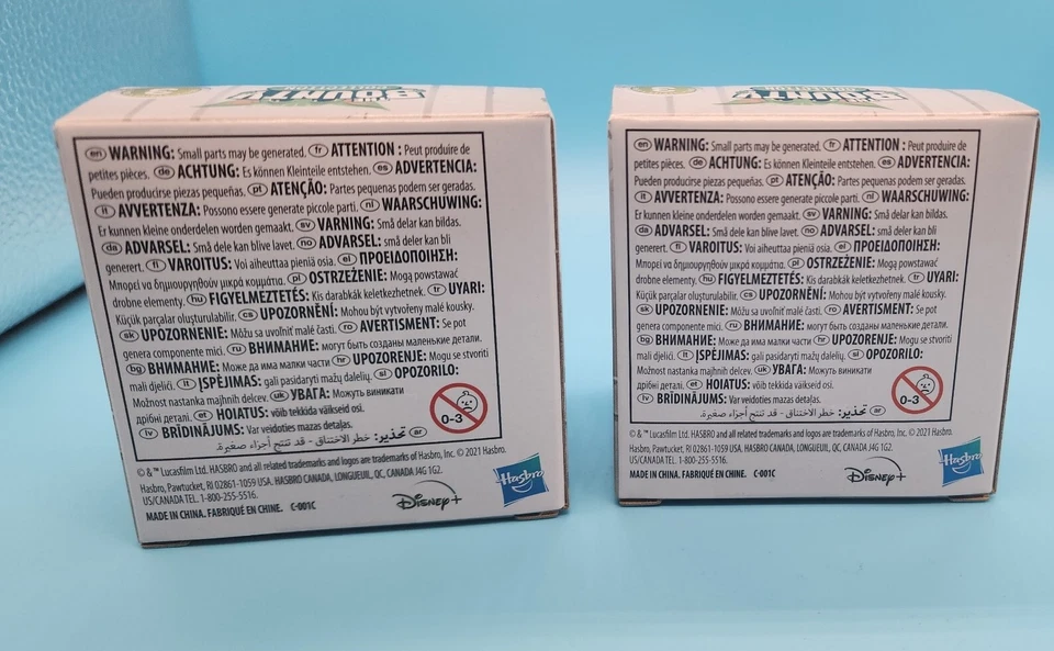 The Mandalorian Baby Bounties Tentáculo Sopa Sorpresa y Leche Azul Bigote Grogu Foto 2 de 3