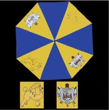 Sigma Gamma Rho Sorority Auto Open Folding Umbrella-New!