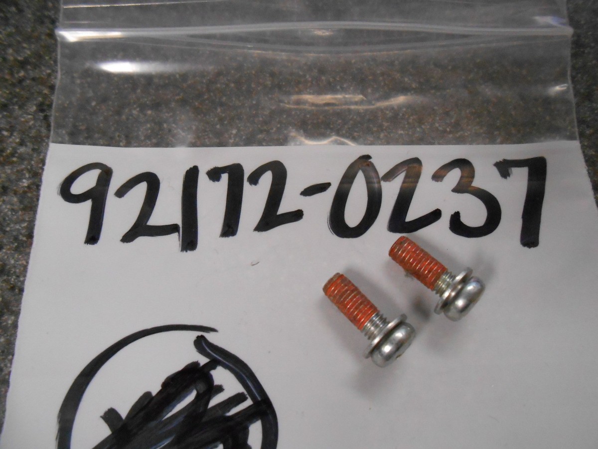 NOS Kawasaki Screws 85 86 ZL900 98 - 078 ZX600 11 - 17 ZX1000