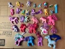 My Little Pony large Lot of 32 Mixed Generations Various Ponies Animals Figures