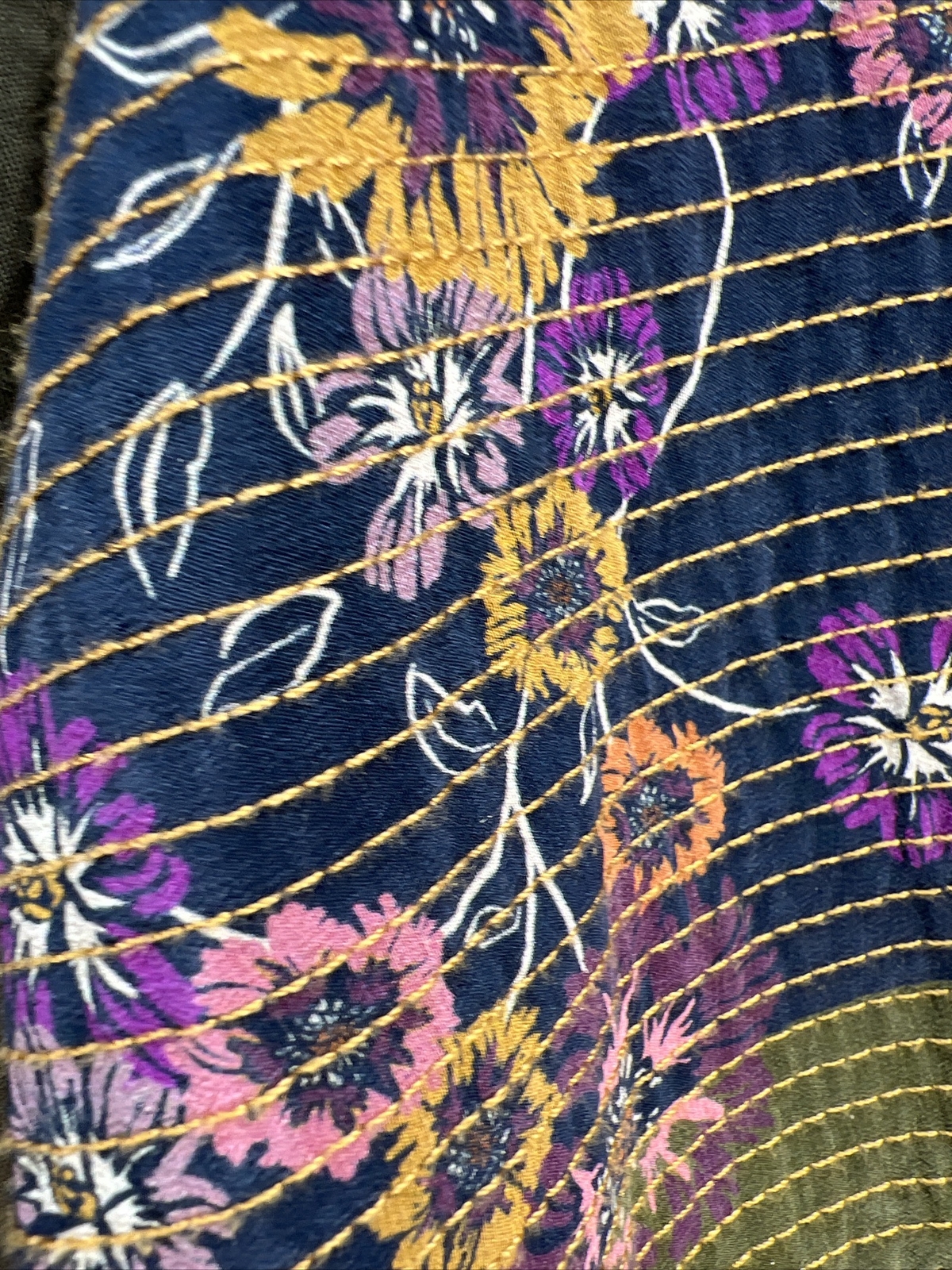 JOHNNY WAS WORKSHOP Embroidered Patchwork MILITAR… - image 7