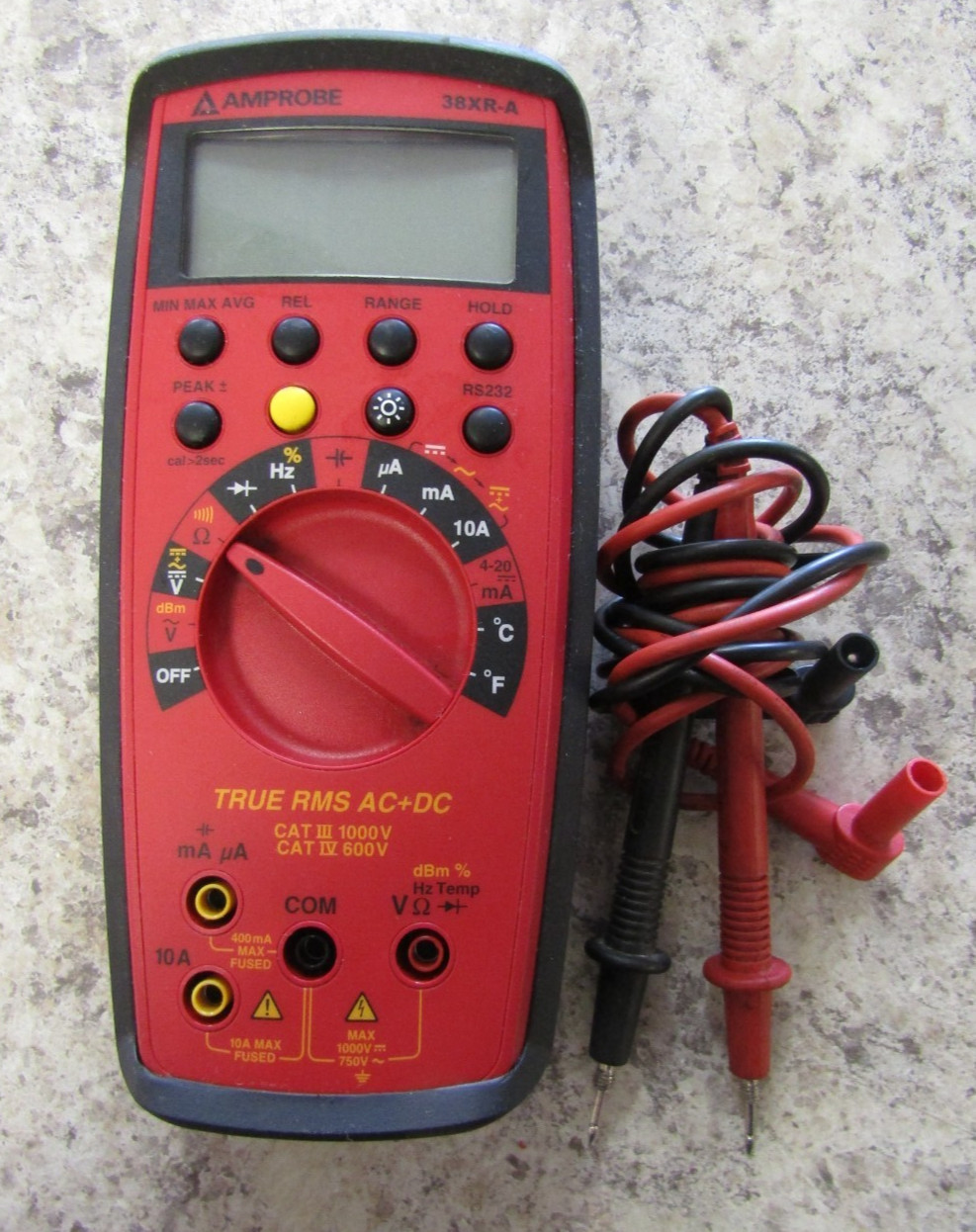 Amprobe 38XR-A True-RMS Digital Multimeter
