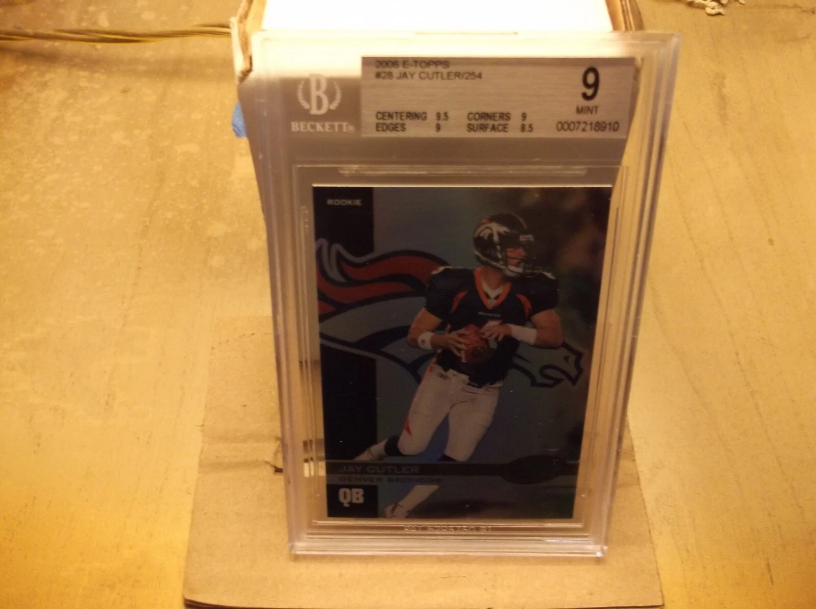 Jay Cutler Etopps #28 Base