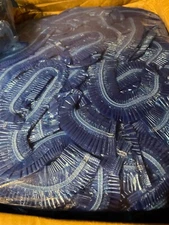 400 Pcs Blue Disposable Pedicure Spa Liners Single-Use Open Box