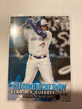 2022 Topps Series 1 Pick The Game & Welcome to the Show inserts - PYC finish set
