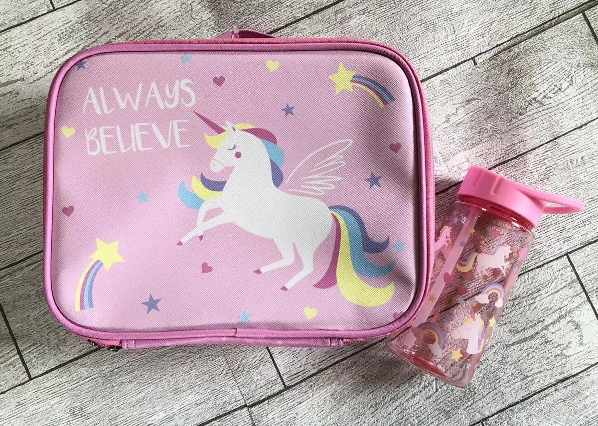 Pink unicorn lunch bag hotsell