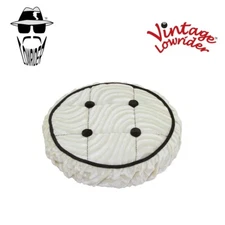 F&R ORIGINAL LOWRIDER VINTAGE BIKE CRUISER BICYCLE STEERING WHEEL COVER WHITE