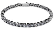 NWB Swarovski Matrix Tennis bracelet Gray, Ru...