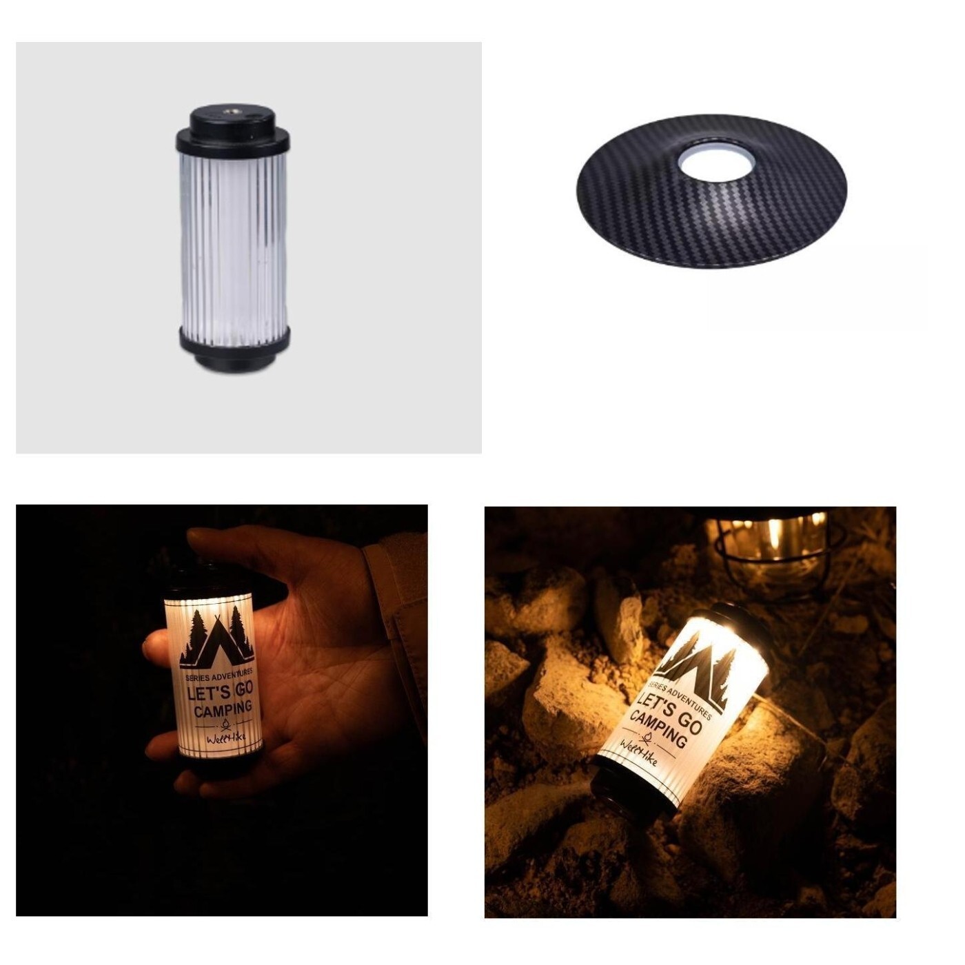 Diverse Application Camping Light Stand with Adjustable Height Features