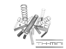 Druck-feder 1,5mm Draht Varianten angelegt Spiral Edel-stahl rostfrei Metall T2