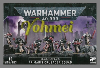 Primaris Crusader Squad - Black Templars - Warhammer 40k ~ 0$ US TARIFFS ~