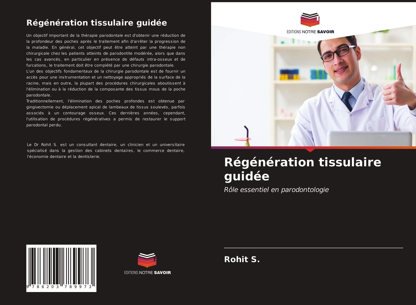 Thumbnail - Rohit S. | Régénération Tissulaire Guidée | Taschenbuch | Französisch