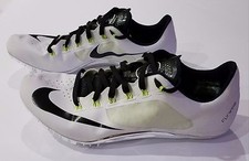 Nike Superfly R4 White Black Volt Track Spikes 526626-170 Mens Size 13