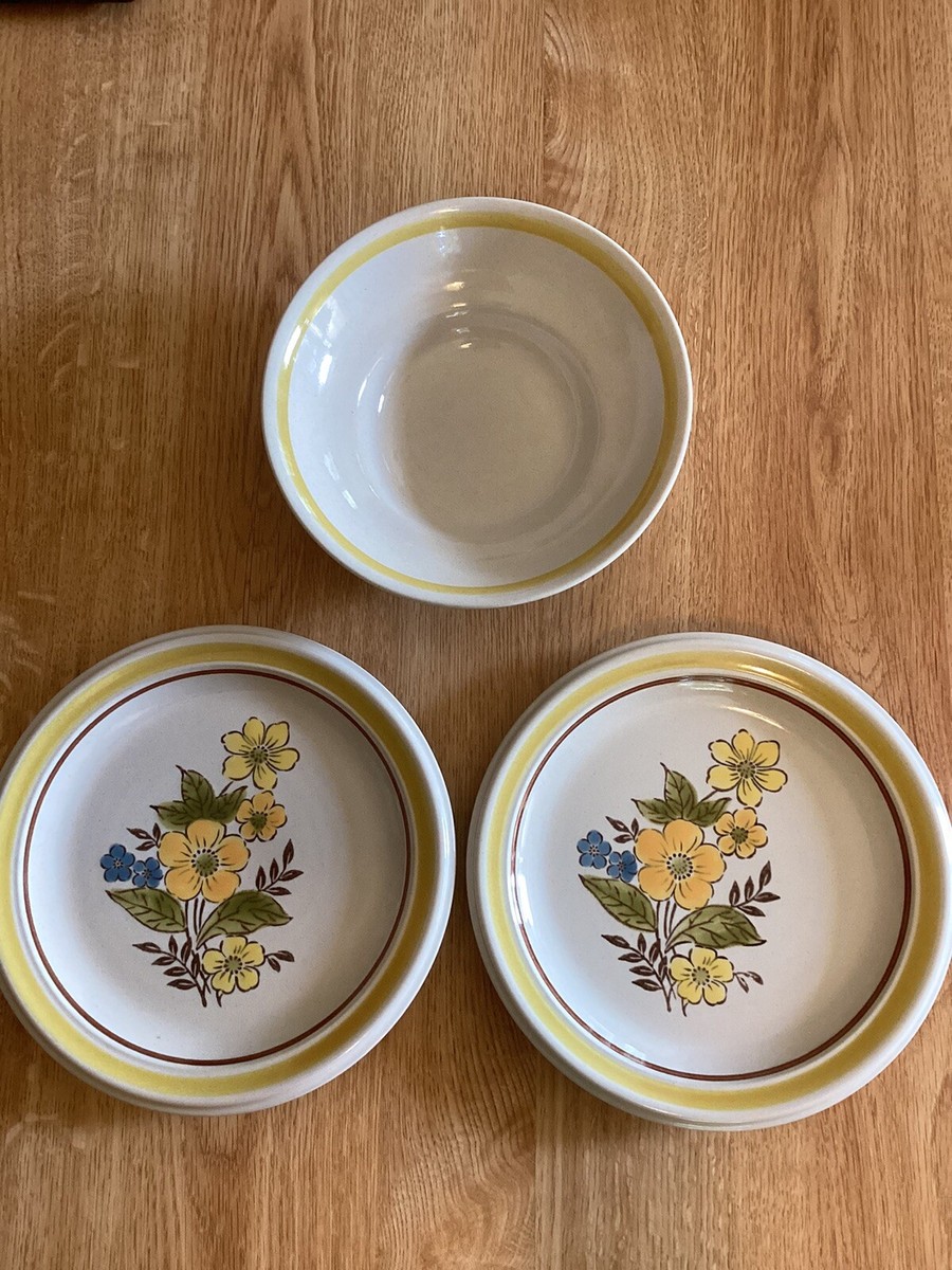 Set of Two Vintage Mioko Plates and Bowl | eBay
