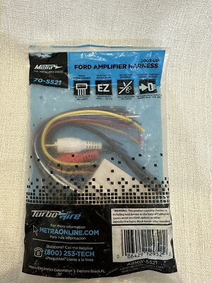 Metra 70-5521 Amplifier Harness for Select 2003-2005 Ford Vehicles