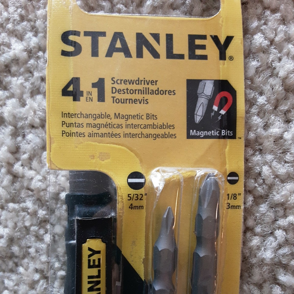STANLEY 66-344 4-Wege Kugelschreiber-Schraubendreher – Magnetisch