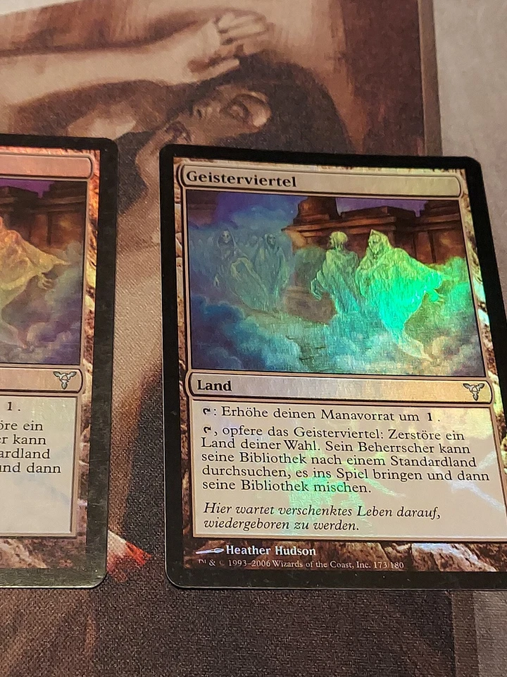 German Foil Dissension Ghost Quarter x 2 Old School OG Foil - Image 2 of 4