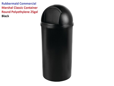 Rubbermaid 8170-88 Commercial Receptacle Classic Container Round 25 gal