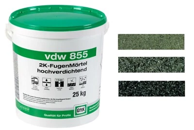 vdw 855 GftK Fugenmörtel 2K Pflasterfugenmörtel wasserdurchlässig 25 kg