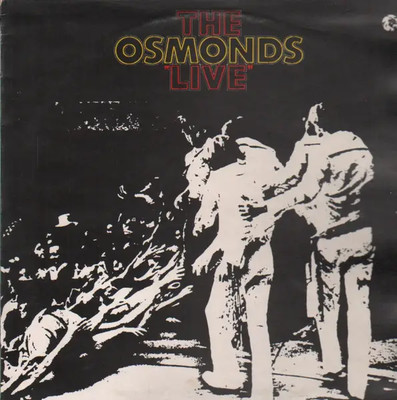 The Osmonds Live NEAR MINT MGM Records Vinyl LP