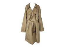 Gianfranco Ferre Beige Trench Coat Vintage Be...