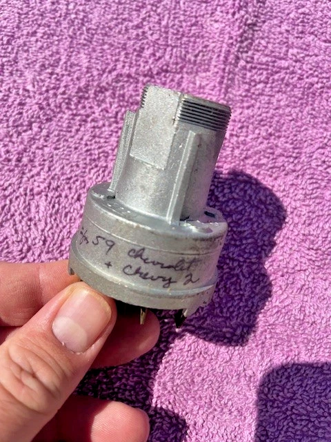 1959 雪佛兰 Impala Del Ray Biscayne Bel Air NOS 点火开关 #1116562 — 第 4/4 张图片