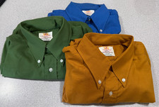 Vintage Park Ave Mens Dress Shirts LOT OF 3 VGUC Medium 44" Chest 1970s