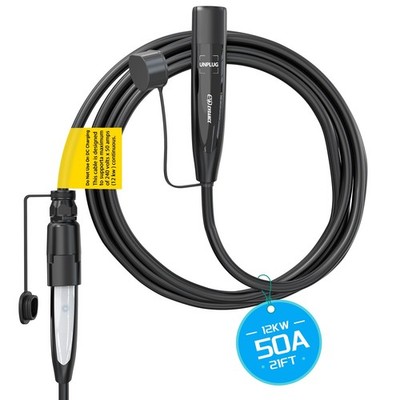 EVDANCE 21FT Extension Cord for Tesla EV Charger, 50A 240V NACS Cable