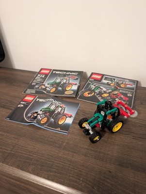 LEGO Technic 8281 Mini Tractor / Chopper - 100% Complete w/ Manual & Box Art
