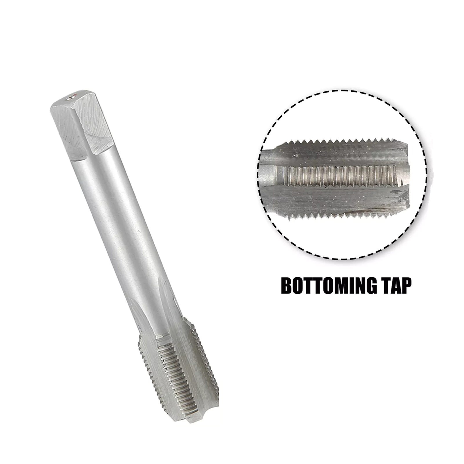 1 Set Spark Plug Thread Repair Tools with M14x1.25 Inserts and M16x1.25 Tap