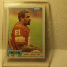Topps 1981 Art Monk #194 Redskins Football NFL Base Set Trading Card