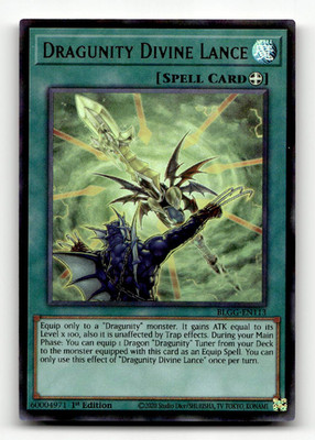 Dragunity Divine Lance (UR) - Yugioh - Battles of Legend: Glorious Gallery